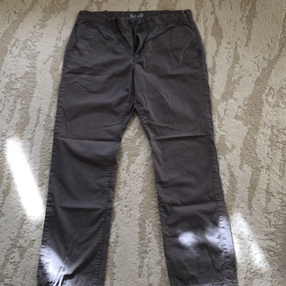 Express Men's Grey Chinos